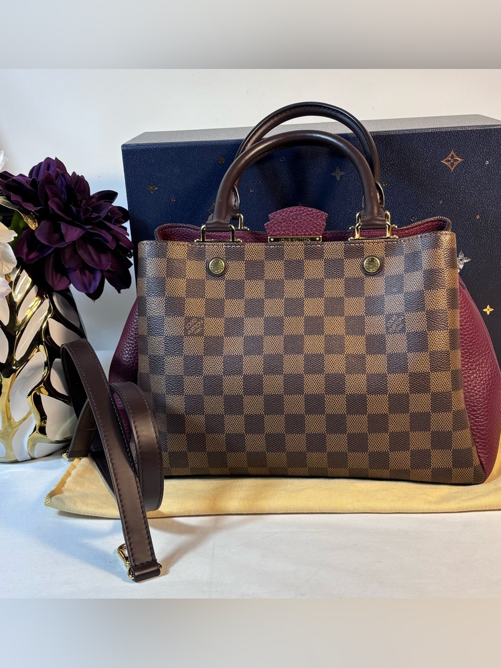 Gorgeous Louis Vuitton Brittany Ebene